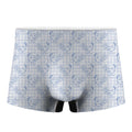 Rooster Plaid Pattern Print Men's Boxer Briefs