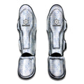 Rooster Plaid Pattern Print Muay Thai Shin Guards
