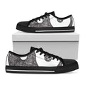 Roots Yin Yang Print Black Low Top Sneakers
