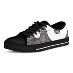 Roots Yin Yang Print Black Low Top Shoes 
