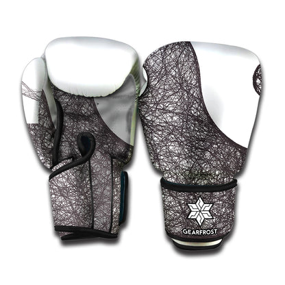 Roots Yin Yang Print Boxing Gloves