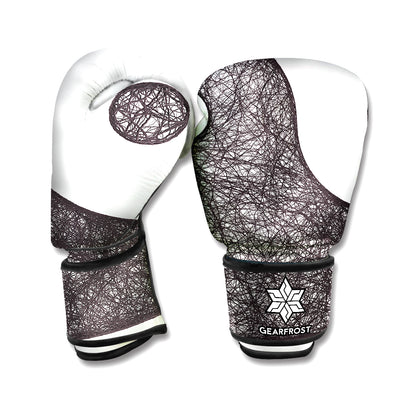Roots Yin Yang Print Boxing Gloves