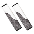 Roots Yin Yang Print Car Seat Belt Covers