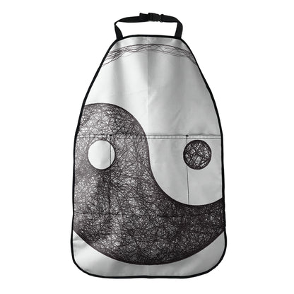 Roots Yin Yang Print Car Seat Organizers