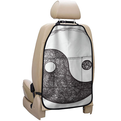 Roots Yin Yang Print Car Seat Organizers