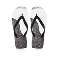 Roots Yin Yang Print Flip Flops