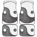 Roots Yin Yang Print Front and Back Car Floor Mats