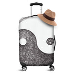 Roots Yin Yang Print Luggage Cover