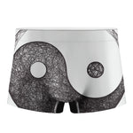 Roots Yin Yang Print Men's Boxer Briefs