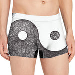 Roots Yin Yang Print Men's Boxer Briefs