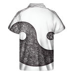 Roots Yin Yang Print Men's Short Sleeve Shirt
