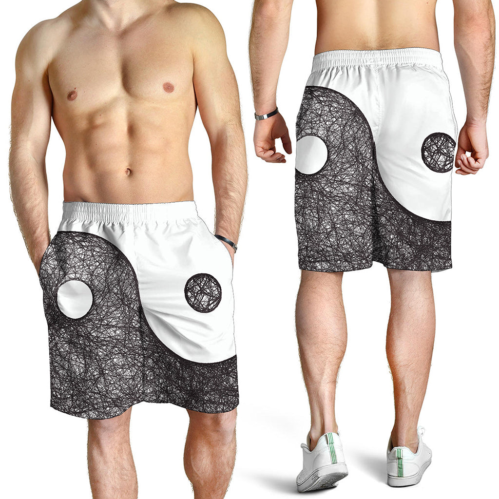 Roots Yin Yang Print Men's Shorts