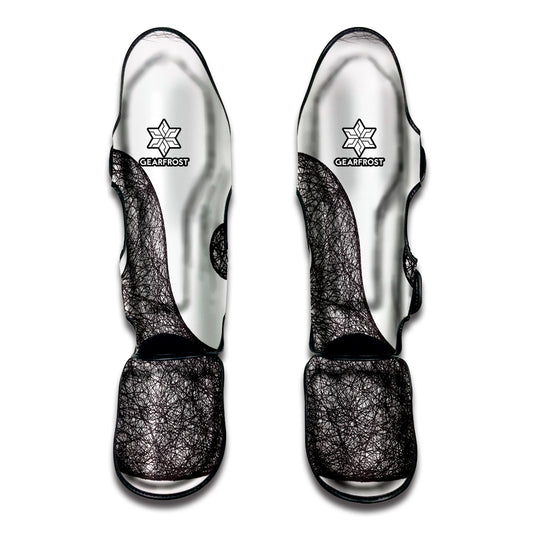 Roots Yin Yang Print Muay Thai Shin Guard