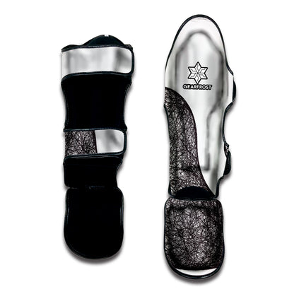 Roots Yin Yang Print Muay Thai Shin Guard