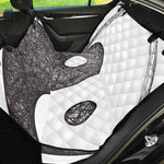 Roots Yin Yang Print Pet Car Back Seat Cover