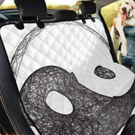 Roots Yin Yang Print Pet Car Back Seat Cover