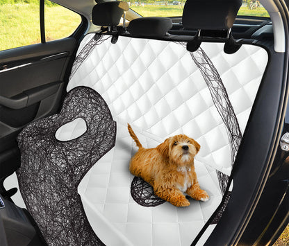 Roots Yin Yang Print Pet Car Back Seat Cover
