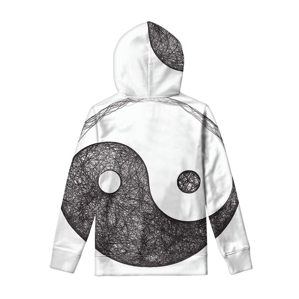 Roots Yin Yang Print Pullover Hoodie