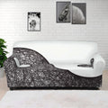 Roots Yin Yang Print Sofa Cover
