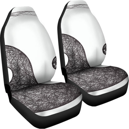 Roots Yin Yang Print Universal Fit Car Seat Covers