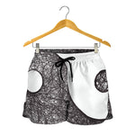 Roots Yin Yang Print Women's Shorts