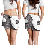 Roots Yin Yang Print Women's Shorts