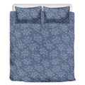 Rose Denim Jeans Pattern Print Duvet Cover Bedding Set