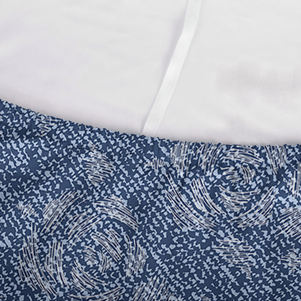 Rose Denim Jeans Pattern Print Sofa Cover