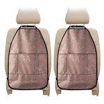 Rose Gold Glitter Artwork Print (NOT Real Glitter) Car Seat Organizers
