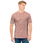 Rose Gold Glitter Artwork Print (NOT Real Glitter) Men's T-Shirt