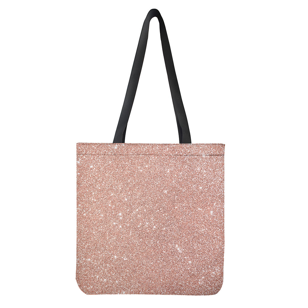 Rose Gold Glitter Artwork Print (NOT Real Glitter) Tote Bag
