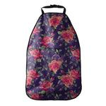 Rose Pansy Floral Flower Pattern Print Car Seat Organizers