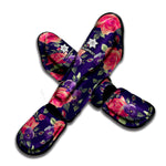 Rose Pansy Floral Flower Pattern Print Muay Thai Shin Guard