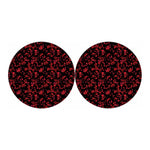 Rose Petals Pattern Print Car Coasters