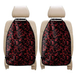Rose Petals Pattern Print Car Seat Organizers