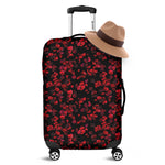 Rose Petals Pattern Print Luggage Cover