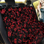 Rose Petals Pattern Print Pet Car Back Seat Cover