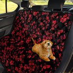 Rose Petals Pattern Print Pet Car Back Seat Cover