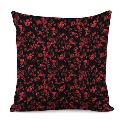 Rose Petals Pattern Print Pillow Cover