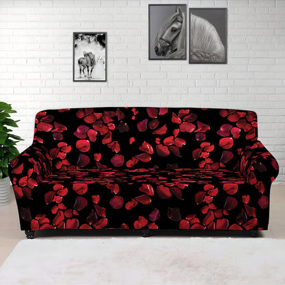 Rose Petals Pattern Print Sofa Cover