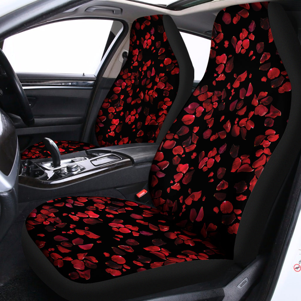 Rose Petals Pattern Print Universal Fit Car Seat Covers