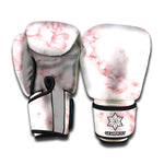 Rose Pink Marble Print Boxing Gloves