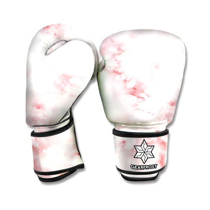 Rose Pink Marble Print Boxing Gloves