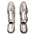 Rose Pink Marble Print Muay Thai Shin Guards