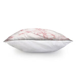 Rose Pink Marble Print Pillow Cover