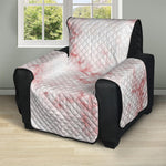 Rose Pink Marble Print Recliner Protector