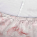 Rose Pink Marble Print Sofa Cover