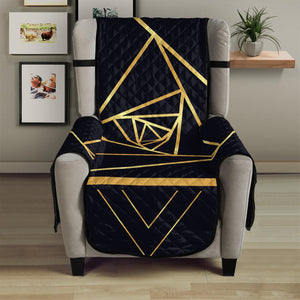 Rose Pyramid Print Armchair Protector