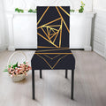 Rose Pyramid Print Dining Chair Slipcover
