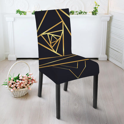 Rose Pyramid Print Dining Chair Slipcover